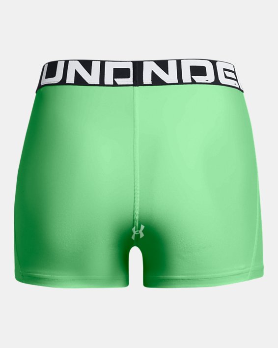 Pantaloncini HeatGear® da donna, Green, pdpMainDesktop image number 5